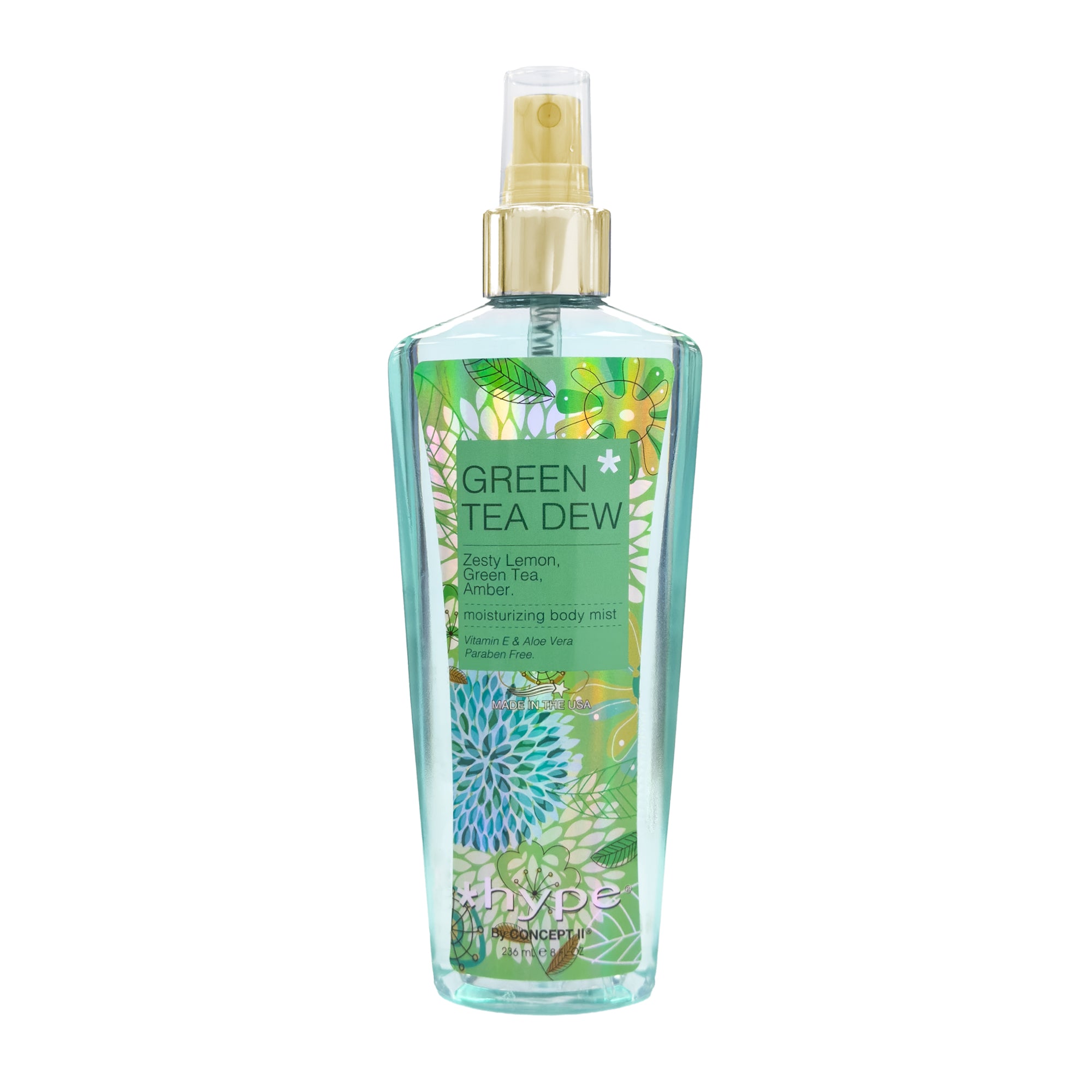 Green Tea Dew - Hype Body Perfume Mist