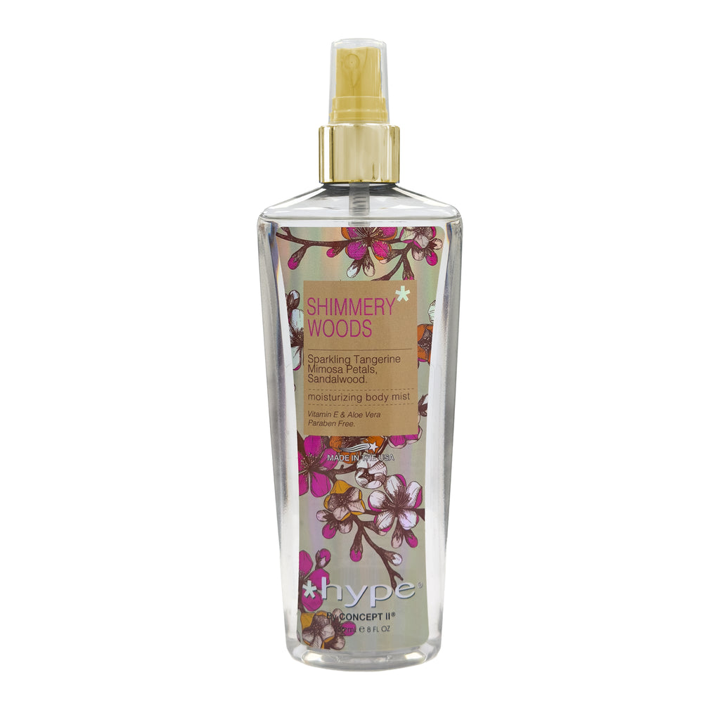 Shimmery Woods - Hype Body Perfume Mist